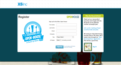 Desktop Screenshot of openhouse.xsinc.com